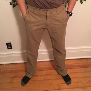 34x34 Banana Republic Gavin Chinos Straight Fit